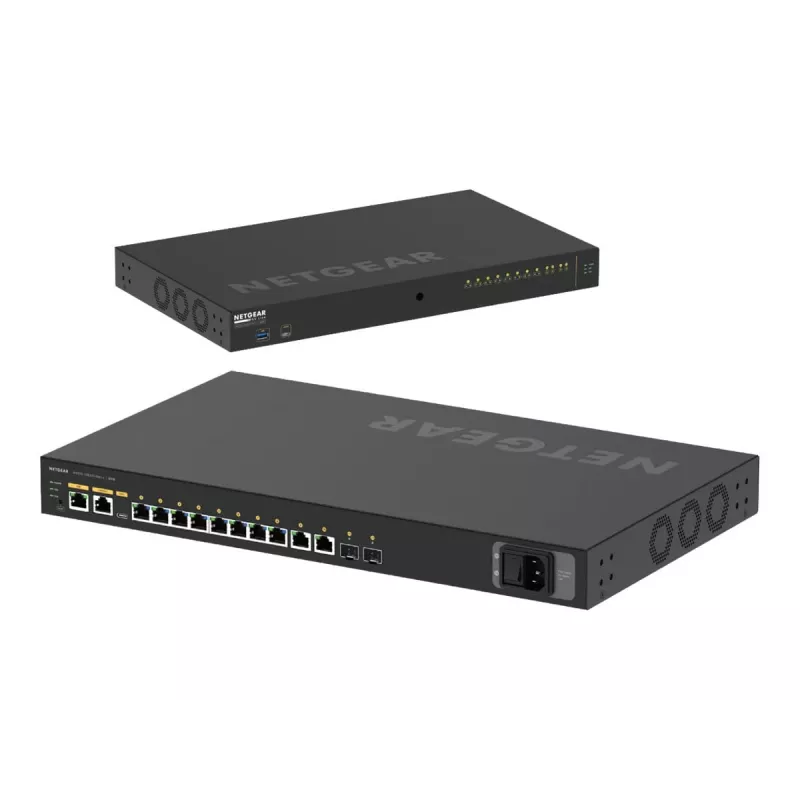 NETGEAR M4250-10G2XF-PoE++ Managed L2/L3 Gigabit Ethernet (10/100/1000) Power over Ethernet (PoE) 1U Preto