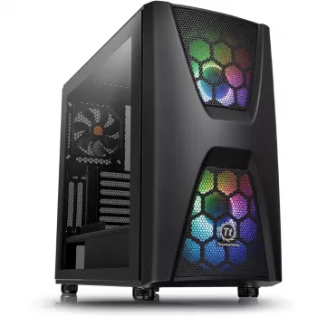 Caixa de PC Commander C34 vidro temperado ARGB