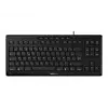 Teclado CHERRY STREAM TKL USB AZERTY francês preto com fio 94 teclas