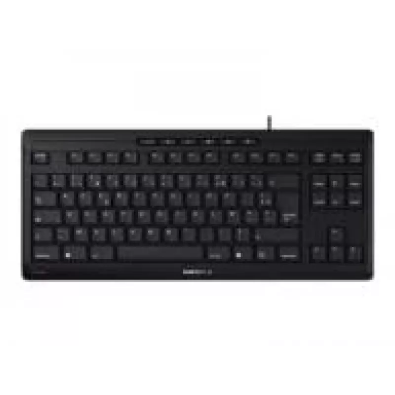 Teclado CHERRY STREAM TKL USB AZERTY francês preto com fio 94 teclas
