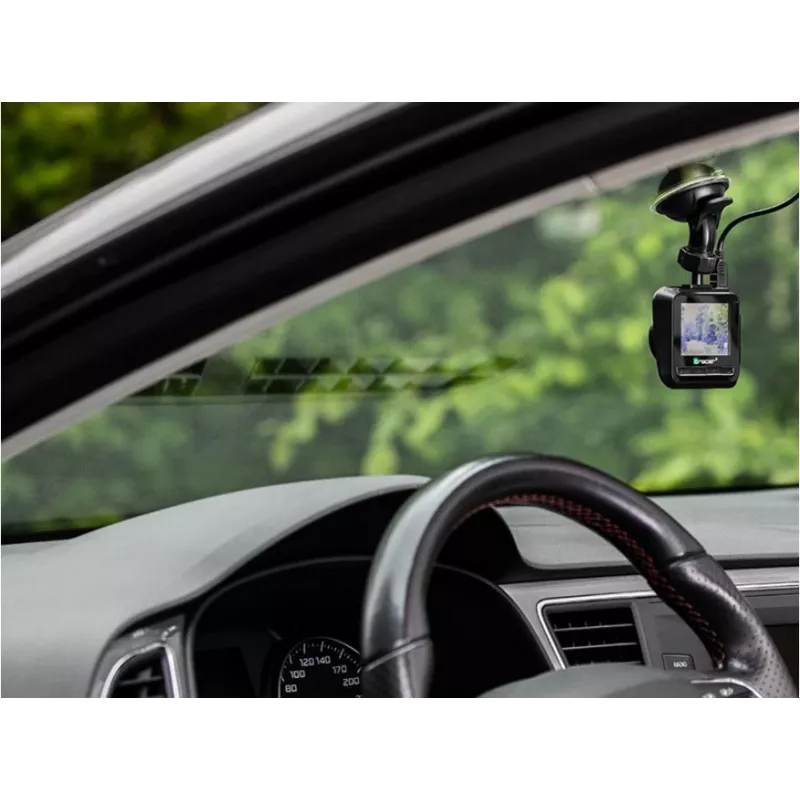 Câmara para automóvel Tracer 2.2D FHD TUCANA (sensor G, modo de estacionamento, deteção de movimento, câmara de marcha-atrás)