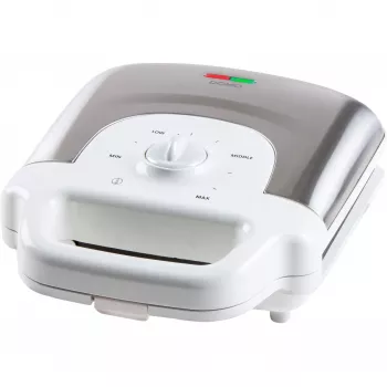 Máquina de waffles Domo DO9222W 2 waffles 900 W preto branco