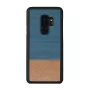 Capa para smartphone Man and Wood para Samsung Galaxy S9 Plus — Denim preto