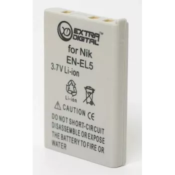 Bateria recarregável para câmara extra digital EN-EL5 7,2 V 1500 mAh para Nikon