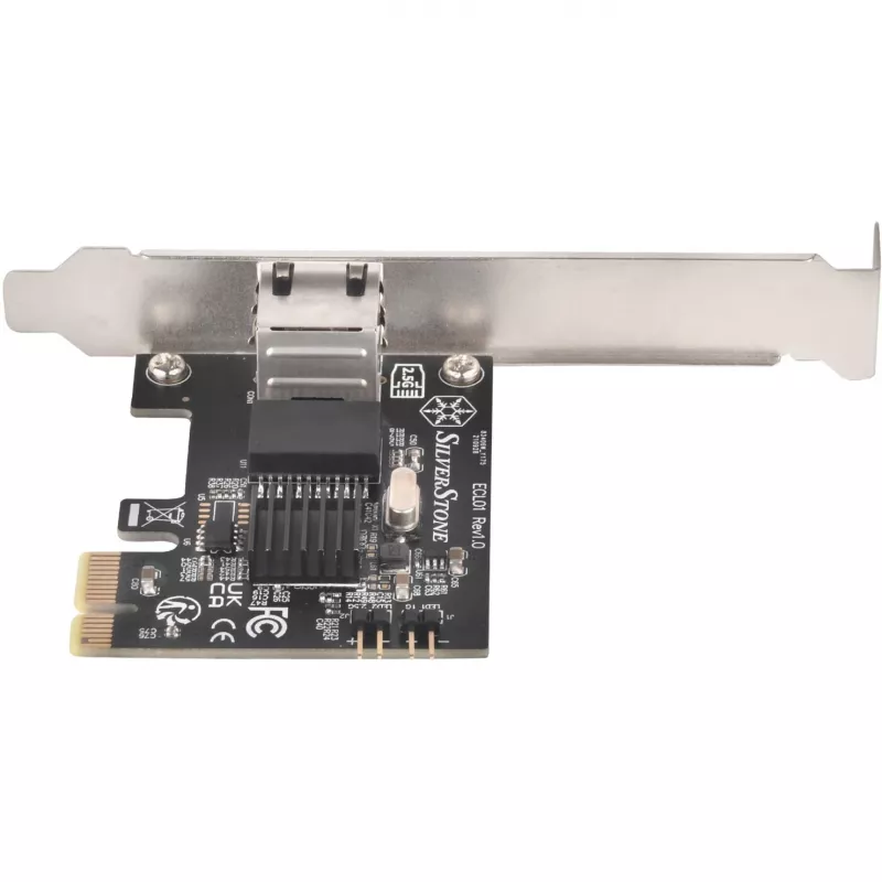 Silverstone ECL01, placa de rede 2,5G, PCIe