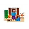 Lego Minecraft 21251 Expedição ao deserto do Steve conjunto de construção de bioma