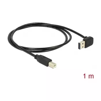 Cabo USB DeLOCK 85558 USB 2.0 1 m USB A USB B preto