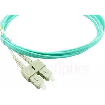 Cabo de fibra ótica BlueOptics CAB-OM3-SC-SC-7,5-M-BO aqua 7,5 m OM3 SC SC