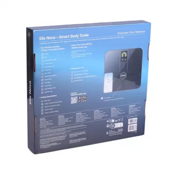 Renpho Balança Smart Body Analysis Elis Nova preta PEU-R-A031 PEURA031 (PEU-R-A031)