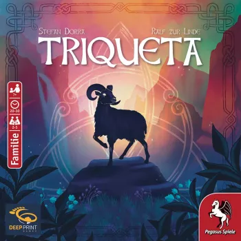 Deep Print Games: Triqueta 2ª edição, jogo de tabuleiro