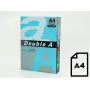 Papel colorido Double A, 80g, A4, 500 folhas, azul-escuro