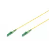 Cabo de patch de fibra ótica simplex Digitus monomodo LC/APC - LC/APC 15 m