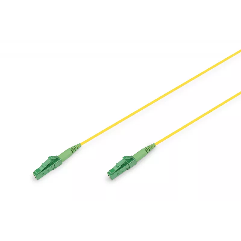 Cabo de patch de fibra ótica simplex Digitus monomodo LC/APC - LC/APC 15 m