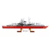 Conjunto de construção Cobi Couraçado Tirpitz modelo com 593 peças, à escala e com características de exposição