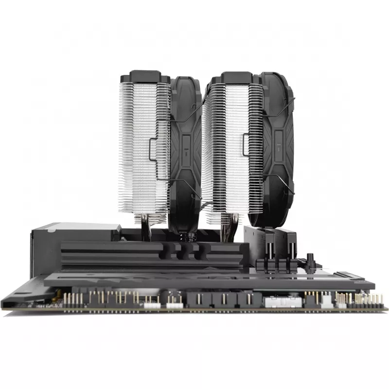 Thermaltake TOUGHAIR 710 - dissipador de ar para processador - (para: LGA1156, LGA1155, LGA2011, LGA1150, LGA2011-3, LGA1151, AM4, LGA2066, LGA1200, LGA1700, AM5)