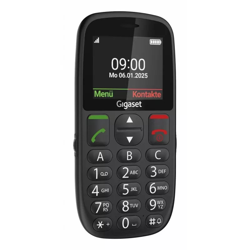 Gigaset GL395 telemóvel, preto