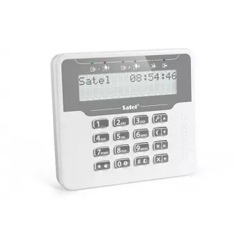 Sistema de controlo de acesso de segurança Satel VERSA-LCDM-WH cinzento, branco