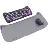 Conjunto de teclado e rato sem fios CANYON HSET-W6 Kitty Edition – violeta