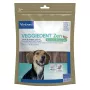 Snacks dentários para cães adultos VIRBAC VEGGIEDENT ZEN M, guloseimas de higiene dentária vegetais, tamanho médio