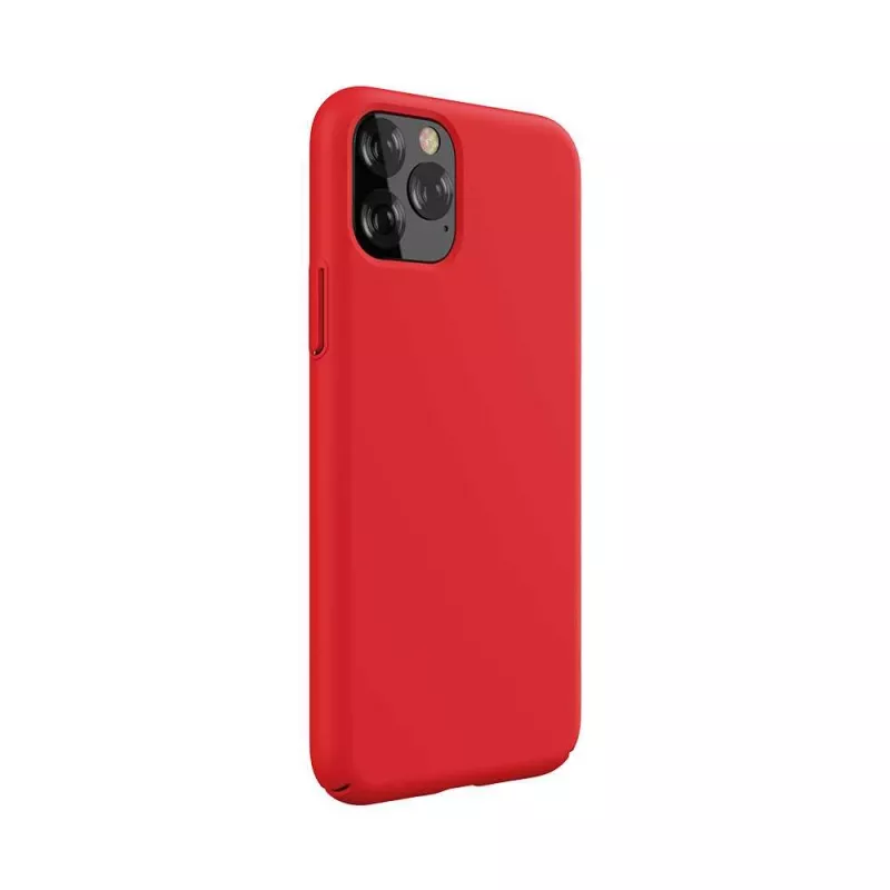 Capa para telemóvel Devia Nature Série para iPhone 12 Pro Max, silicone, vermelho