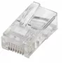 Conector de fios Intellinet 502375 RJ-45 transparente