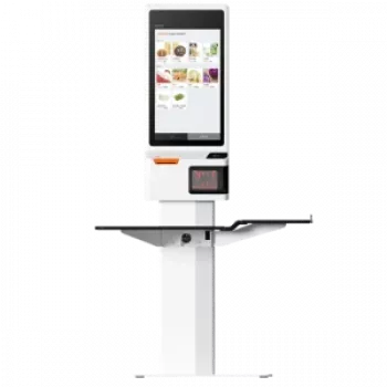 Sunmi K2, montagem na parede, Datalogic 3410, GMS, 2D, 61cm (24''), capacitivo projetado, Full HD, USB, Ethernet, WLAN, NFC, impressora de recibos Android, sistema quiosque, 2D, imager, 61 cm (24''), T