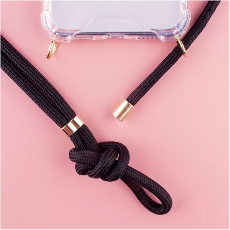 Lookabe capa de telemóvel com colar para iPhone XR, dourado/preto