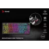 Teclado gaming Savio SAVGK-PHENIX RED PUDDING mecânico RGB Wireless