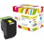 Armor K18032OW Cartucho de toner compatível para Lexmark 80C0X40, amarelo, 4000 páginas