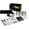 Kit de refrigeração líquida para processador ASUS TUF GAMING LC II 360 ARGB 12 cm preto
