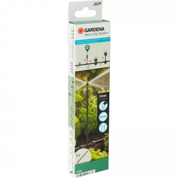 Peça para sistema de rega Gardena 13326-20 plástico preto 200 mm 5 unid.