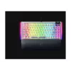 Teclado mecânico gaming hot-swappable Razer | BlackWidow V4 75% | Teclado gaming | Com fios | US | Phantom White Edition | USB Type-C | Razer Mechani