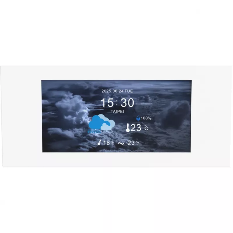 Kit de painel LCD THERMALTAKE View 600 TG Snow 6,0 polegadas para ecrã de caixa de PC
