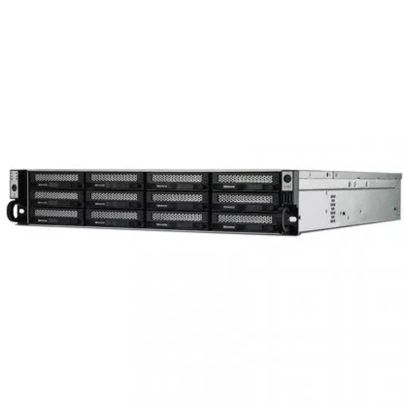 TerraMaster U12-500 Plus NAS em rack (2U) Intel® Core™ i7 16 GB DDR5 0 TB cinzento