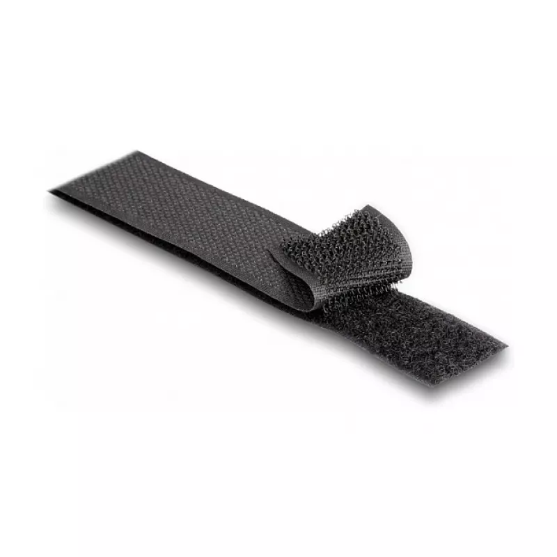 Fita de velcro heavy-duty DeLOCK 25 m x 25 mm preta