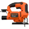 Serra de vaivém Black & Decker BES602 – 400 W, serra de vaivém manual laranja/preto