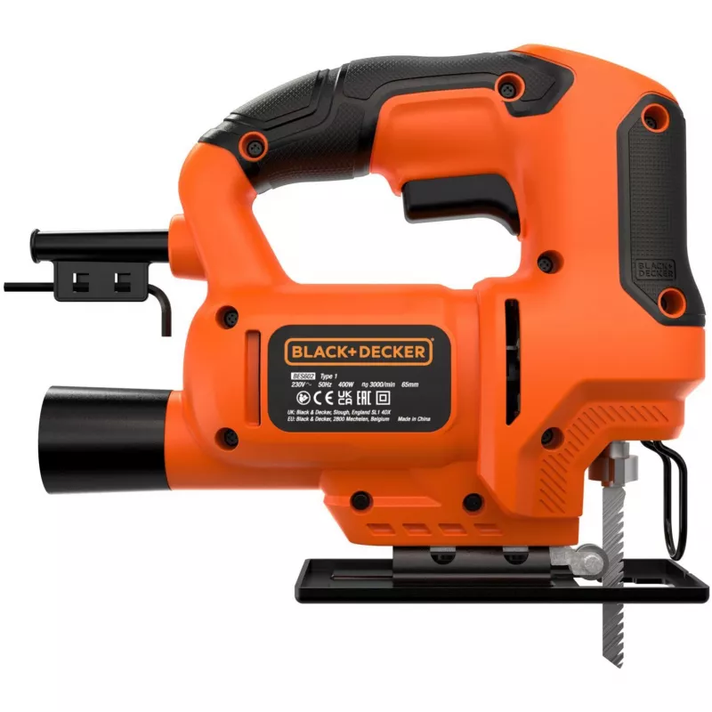 Serra de vaivém Black & Decker BES602 – 400 W, serra de vaivém manual laranja/preto