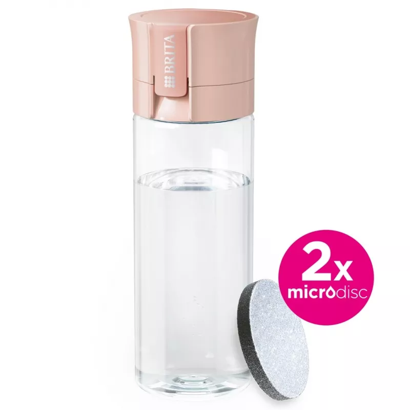 Garrafa filtrante Brita Vital pêssego 2 fatias