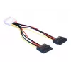 Cabo de alimentação SATA HDD 2x DeLOCK 60102 0,112 m