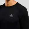 T-shirt Odlo BL TOP decote redondo manga comprida ACTIVE WARM ECO homem, tamanho M, preto