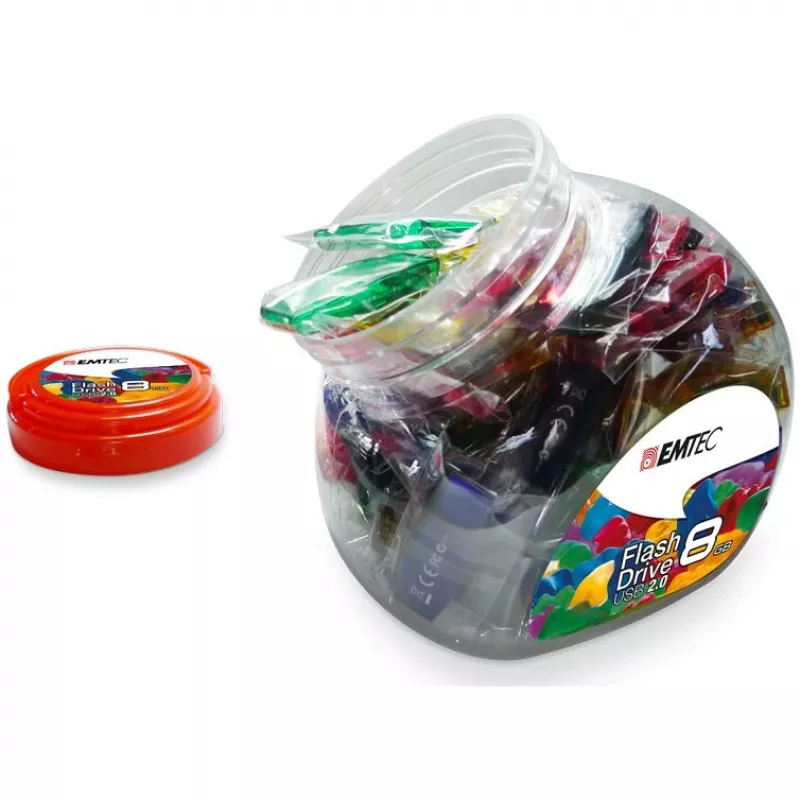 Pen drive Emtec 32 GB USB Type-A C410 Color Mix Candy Jar