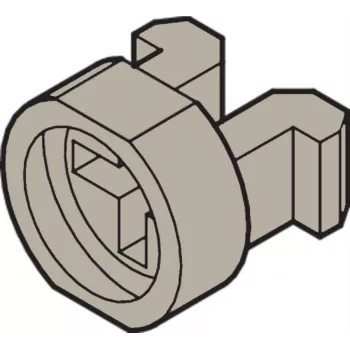 Cantoneira de montagem SCHROFF multipacPRO 21100-464 poliamida cinzento, 1 unid.