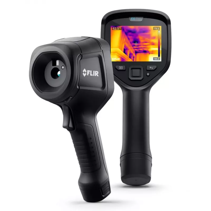 Câmara termográfica FLIR E6 Pro resolução 240×180, dispositivo de inspeção portátil