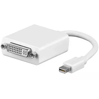 Adaptador de cabo de vídeo Microconnect MDPDVI 0,15 m Mini DisplayPort DVI-I branco