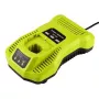 Carregador de bateria para baterias RYOBI P117, 18V, 3A, Li-ion