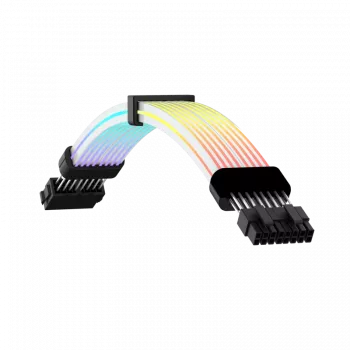 Gamemax | Cabo de extensão para fonte de alimentação | VGA/CPU 2x8PIN-B | Preto