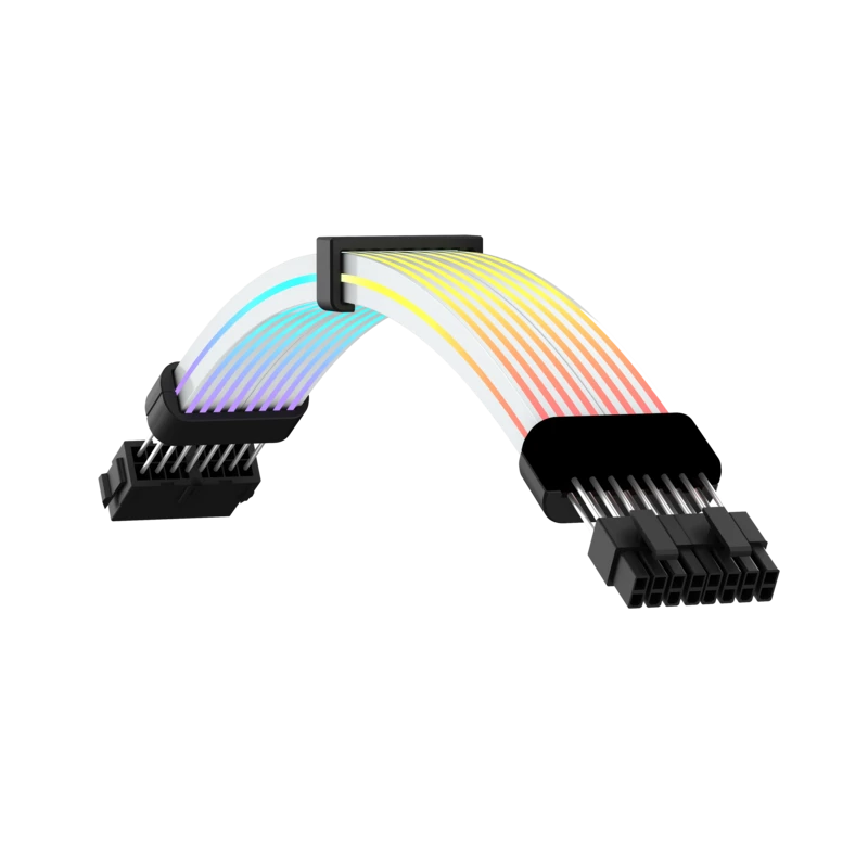 Gamemax | Cabo de extensão para fonte de alimentação | VGA/CPU 2x8PIN-B | Preto