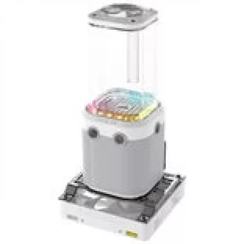 Reservatório de bomba Corsair iCUE Link XD6 RGB - branco