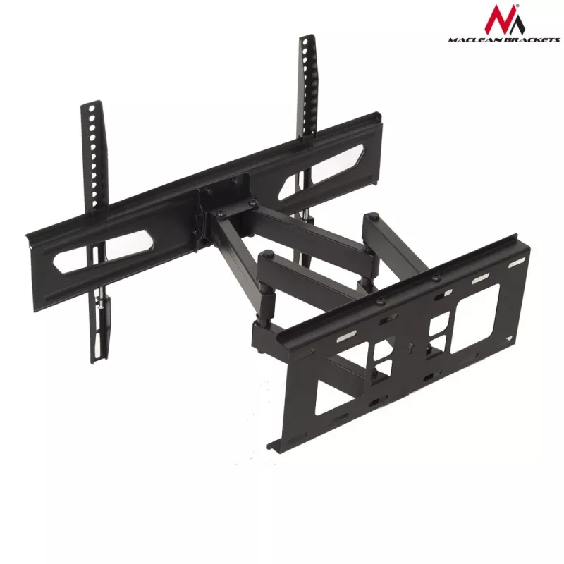 Maclean MC-723 B - suporte de parede para ecrã 37-70, 600x400 VESA, para máx. 40 kg, preto