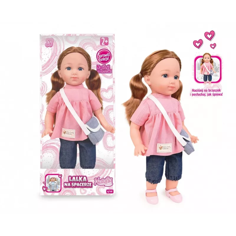 Boneca Artyk Natalia 36 cm com túnica removível — Artyk